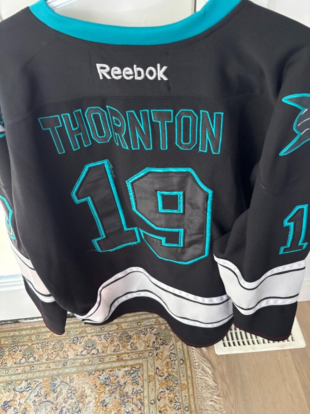 Thornton San Jose Sharks jersey